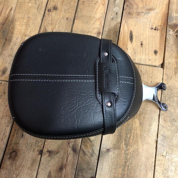 Genuine Indian Scout Touring Pillion / Passenger Seat - black vinyl